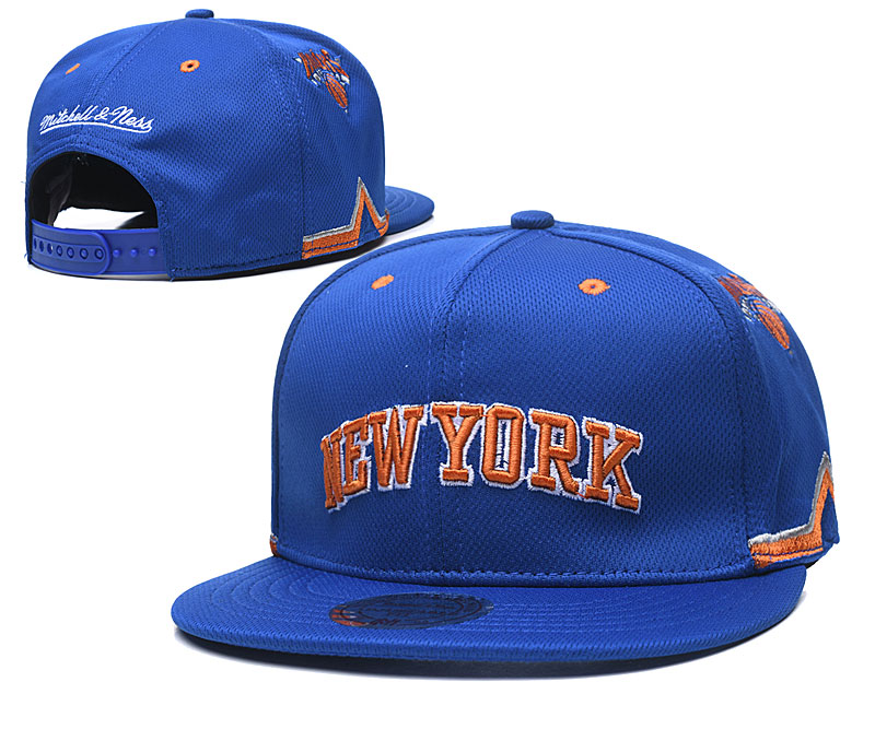 2020 NBA  New York Knicks 01 hat->mlb hats->Sports Caps